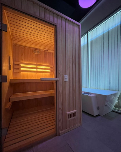 Fire & ice sauna y Cold plunge