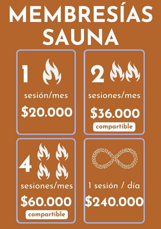 Membresía Sauna Float